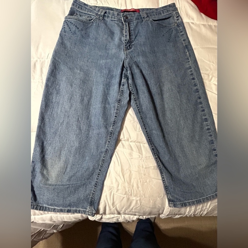 COS Jean Capri size 12P High Rise